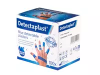 Een Waterafstotende blauwe pleister Detectaplast assorti koop je bij KantoorProfi België BV