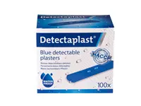 Een Waterafstotende blauwe pleister Detectaplast 19x72mm koop je bij De Angelot