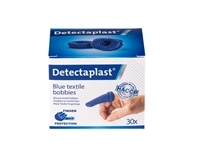 Een Vingerlingen Detectaplast textiel blauw 30stuks koop je bij De Angelot