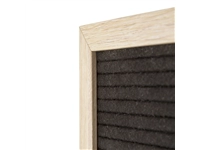 Buy your Letterbord IEZZY 30x30cm naturel hout at QuickOffice BV