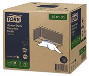 Een Reinigingsdoek Tork Heavy-Duty Cleaning XL W4 nonwoven 70 vel wit 530180 koop je bij Goedkope Kantoorbenodigdheden