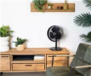 Een Ventilateur de table Tomado Ø 35cm rétro noir koop je bij QuickOffice BV