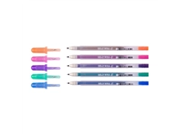 Een Stylo gel Sakura Gelly Roll Silver Shadow set 5 couleurs koop je bij QuickOffice BV