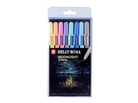 Een Gelschrijver Sakura Gelly Roll Moonlight 10 Pastel set à 8 kleuren koop je bij QuickOffice BV