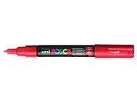 Een Verfstift Posca PC1MC extra fijn rood koop je bij Klik Office BV