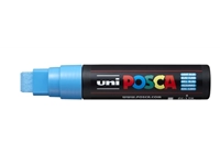 Buy your Verfstift Posca PC17K extra breed rechthoek lichtblauw at QuickOffice BV