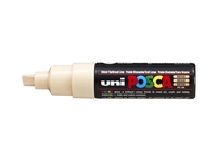 Verfstift Posca PC8K breed schuin beige