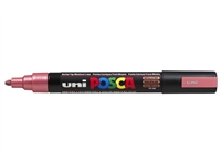 Een Verfstift Posca PC5M medium metallic rood koop je bij Tonerinktshop