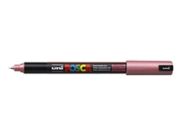 Een Verfstift Posca PC1MR extra fijn metallic rood koop je bij NiceSupplies.nl