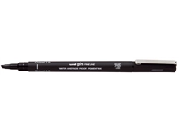 Een Fineliner Uni-Ball Pin biseau 3mm noir koop je bij QuickOffice BV