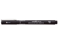 Een Fineliner Uni-Ball Pin biseau 3mm noir koop je bij QuickOffice BV