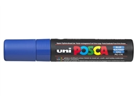 Een Verfstift Posca PC17K extra breed rechthoek donkerblauw koop je bij Alles voor uw kantoor