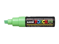 Een Verfstift Posca PC8K breed schuin fluor groen koop je bij Klik Office BV