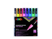 Een Verfstift Posca PC3M fijn pastel assorti set à 8 stuks koop je bij Totaal Kantoor Goeree