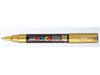 Een Verfstift Posca PC1MC extra fijn goud koop je bij The Cartridge Company