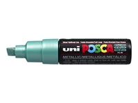 Een Verfstift Posca PC8K breed schuin metallic groen koop je bij QuickOffice BV