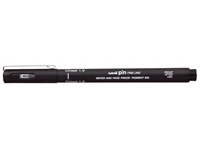 Een Fineliner Uni-Ball Pin biseau 1mm noir koop je bij QuickOffice BV