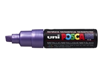 Buy your Verfstift Posca PC8K breed schuin metallic paars at QuickOffice BV