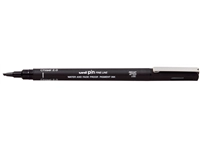 Een Fineliner Uni-Ball Pin biseau 2mm noir koop je bij QuickOffice BV