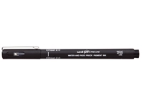 Een Fineliner Uni-Ball Pin biseau 2mm noir koop je bij QuickOffice BV