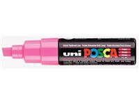 Verfstift Posca PC8K breed schuin roze