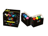 Een Verfstift Posca PCM22 Mop'r assorti set à 8 stuks koop je bij QuickOffice BV