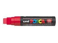 Een Verfstift Posca PC17K extra breed rechthoek rood koop je bij Tonerinktshop