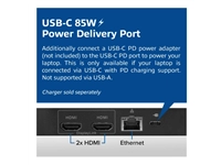 Dockingstation ACT USB-C Dual Monitor met Power Delivery