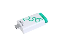 Een USB Stick Philips Click USB-C 256GB Spring Green koop je bij QuickOffice BV