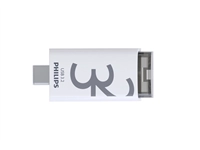 Een USB Stick Philips Click USB-C 32GB Shadow Grey koop je bij EconOffice