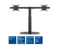 Buy your Monitorarm ACT office gasveer crossbar 2 schermen at QuickOffice BV