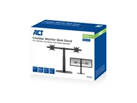 Buy your Monitorarm ACT office gasveer crossbar 2 schermen at QuickOffice BV