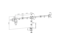 Een Monitorarm ACT 3 schermen koop je bij NiceSupplies.nl