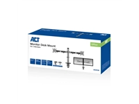 Buy your Monitorarm ACT office 2 schermen zilver at QuickOffice BV