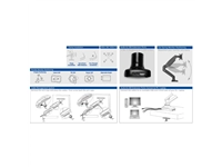 Een Monitorarm ACT office met gasveer 1 scherm koop je bij Kantoorvakhandel van der Heijde