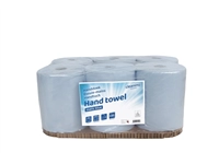 Een Handdoekrol Cleaninq Matic 2-laags 21cmx150m blauw koop je bij NiceSupplies.nl