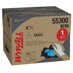 Poetsdoek WypAll X70 PowerClean 42,6x28,2cm 200vel draagdoos wit 8296