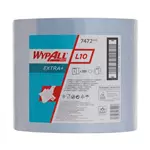 Een Poetsrol WypAll L10 EXTRA 1-laags 23,5cmx380m 1000vel blauw 7472 koop je bij KantoorProfi België BV