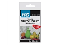 Een Piège à moucherons fruits HG HGX recharge 2x 20ml koop je bij QuickOffice BV