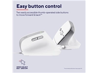 Een Souris ergonomique Trust BAYO II blanc koop je bij QuickOffice BV