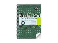 Notitieboek Pukka Pad Jotta A5 ruit 5x5mm 110 pagina's 80gr groen