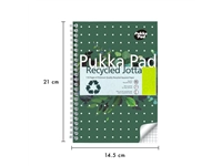 Een Notitieboek Pukka Pad Jotta A5 ruit 5x5mm 110 pagina's 80gr groen koop je bij Tonerinktshop