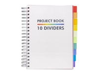 Buy your Projectboek Pukka Pad White B5 lijn 10-tabs 400 pagina's 80gr at QuickOffice BV