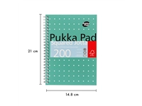 Een Notitieboek Pukka Pad Jotta A5 ruit 5x5mm 200 pagina's 80gr groen koop je bij EconOffice