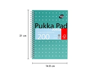 Een Notitieboek Pukka Pad Jotta A5 lijn 200 pagina's 80gr groen koop je bij MV Kantoortechniek B.V.