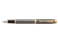 Een Stylo plume Parker IM Collection Grey GT Medium koop je bij QuickOffice BV