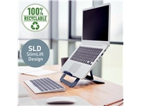 Een Laptopstandaard Leitz Ergo Aluminium plat verstelbaar koop je bij Klik Office BV