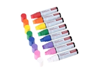 Krijtstift Europel watervast 15mm assorti etui 8 stuks