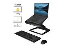 Laptopstandaard Fellowes Hana LT zwart