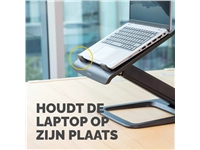 Een Laptopstandaard Fellowes Hana LT zwart koop je bij EconOffice